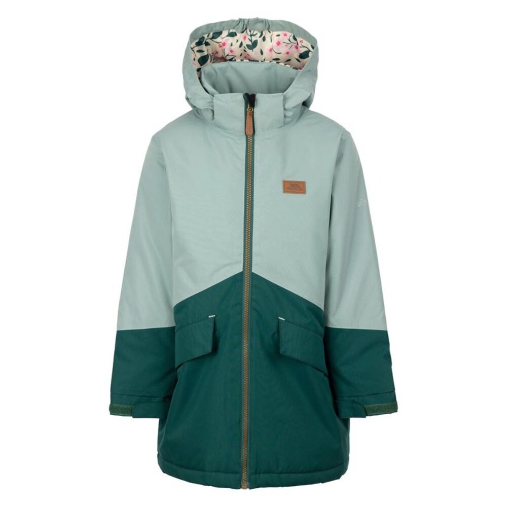 Trespass Childrens/Kids Oleta Waterproof Raincoat / Teal Mist